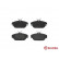 Brake Pad Set, disc brake P86007 Brembo, Thumbnail 2