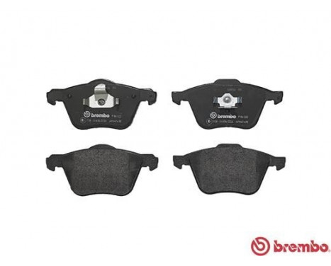 Brake Pad Set, disc brake P86022 Brembo, Image 3