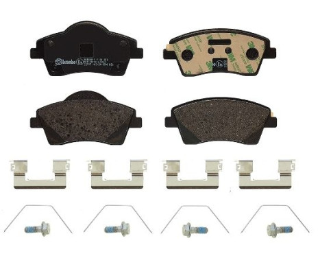 Brake Pad Set, disc brake P86033 Brembo, Image 2