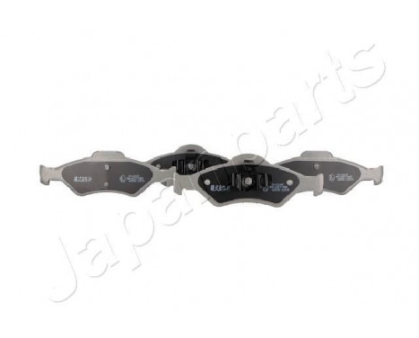 Brake Pad Set, disc brake PA-0001AF Japanparts