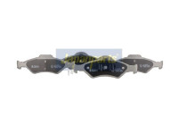 Brake Pad Set, disc brake PA-0001AF Japanparts
