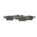 Brake Pad Set, disc brake PA-0003AF Japanparts, Thumbnail 2