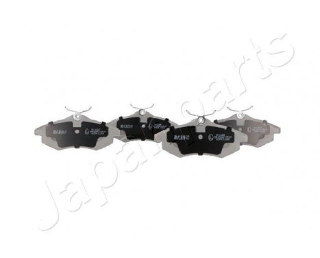 Brake Pad Set, disc brake PA-0008AF Japanparts