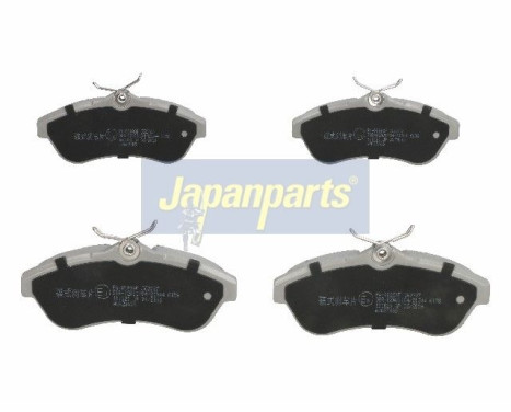Brake Pad Set, disc brake PA-0009AF Japanparts