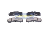 Brake Pad Set, disc brake PA-0011AF Japanparts