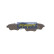 Brake Pad Set, disc brake PA-0015AF Japanparts, Thumbnail 2