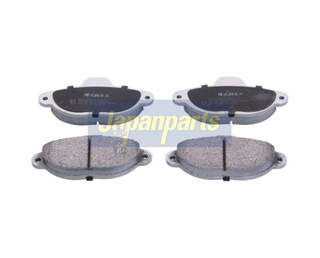 Brake Pad Set, disc brake PA-0016AF Japanparts