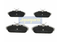 Brake Pad Set, disc brake PA-001AF Japanparts