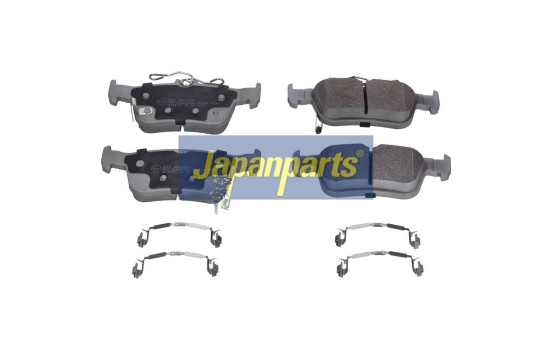 Brake Pad Set, disc brake PA-0021AF Japanparts