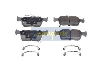 Brake Pad Set, disc brake PA-0021AF Japanparts
