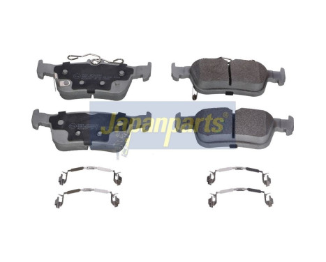 Brake Pad Set, disc brake PA-0021AF Japanparts