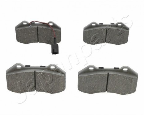 Brake Pad Set, disc brake PA-0023AF Japanparts, Image 2