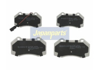 Brake Pad Set, disc brake PA-0023AF Japanparts