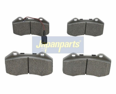 Brake Pad Set, disc brake PA-0023AF Japanparts, Image 2