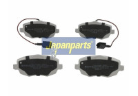 Brake Pad Set, disc brake PA-0024AF Japanparts