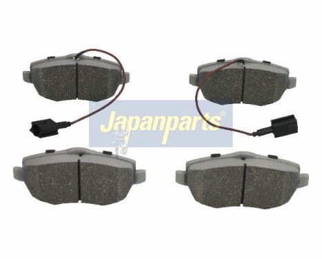 Brake Pad Set, disc brake PA-0024AF Japanparts, Image 2