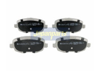 Brake Pad Set, disc brake PA-0025AF Japanparts
