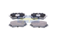 Brake Pad Set, disc brake PA-0026AF Japanparts