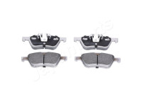 Brake Pad Set, disc brake PA-0027AF Japanparts