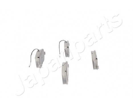 Brake Pad Set, disc brake PA-0028AF Japanparts, Image 2