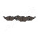 Brake Pad Set, disc brake PA-0029AF Japanparts