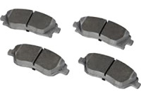 Brake Pad Set, disc brake PA-0031AF Japanparts