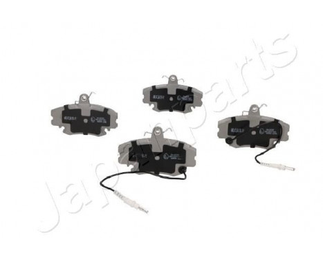 Brake Pad Set, disc brake PA-0037AF Japanparts