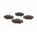 Brake Pad Set, disc brake PA-0039AF Japanparts, Thumbnail 3