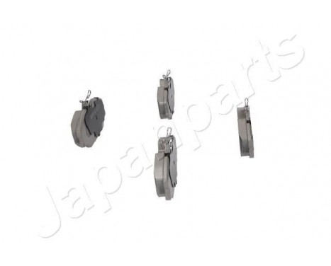 Brake Pad Set, disc brake PA-0039AF Japanparts, Image 4