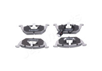 Brake Pad Set, disc brake PA-0043AF Japanparts