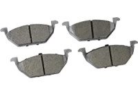 Brake Pad Set, disc brake PA-0044AF Japanparts