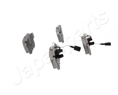 Brake Pad Set, disc brake PA-0045AF Japanparts, Image 2