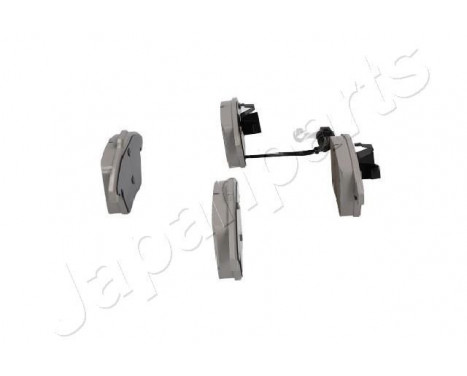 Brake Pad Set, disc brake PA-0047AF Japanparts, Image 3