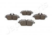 Brake Pad Set, disc brake PA-0049AF Japanparts