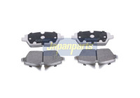Brake Pad Set, disc brake PA-0049AF Japanparts