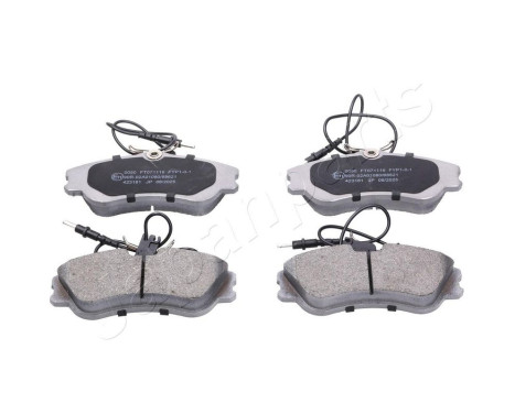 Brake Pad Set, disc brake PA-0050AF Japanparts