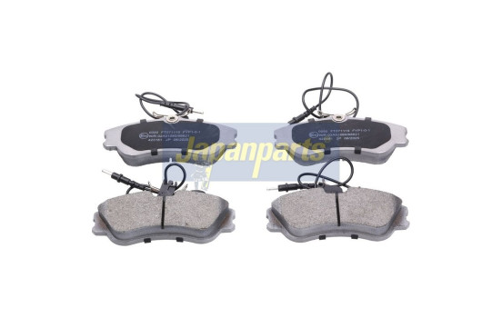 Brake Pad Set, disc brake PA-0050AF Japanparts