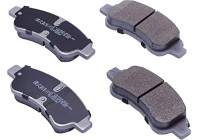 Brake Pad Set, disc brake PA-0051AF Japanparts