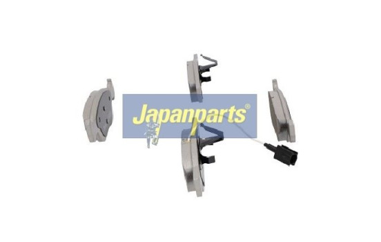Brake Pad Set, disc brake PA-0053AF Japanparts, Image 3