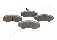 Brake Pad Set, disc brake PA-0054AF Japanparts