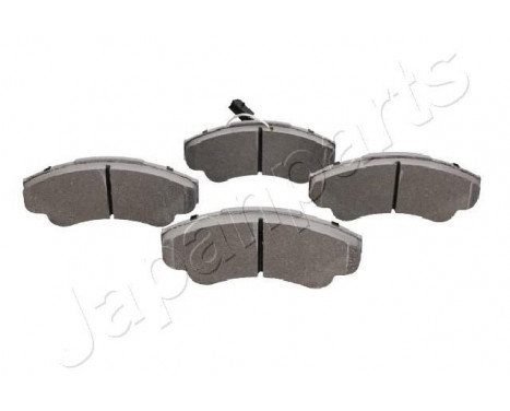 Brake Pad Set, disc brake PA-0054AF Japanparts