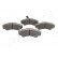 Brake Pad Set, disc brake PA-0054AF Japanparts