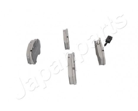 Brake Pad Set, disc brake PA-0054AF Japanparts, Image 2