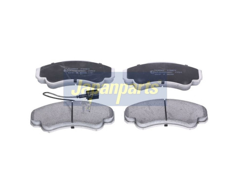 Brake Pad Set, disc brake PA-0054AF Japanparts