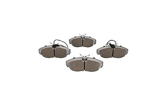 Brake Pad Set, disc brake PA-0055AF Japanparts