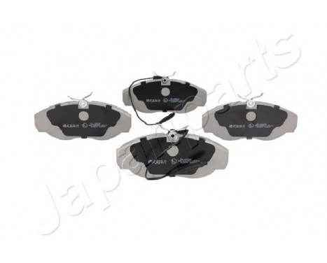 Brake Pad Set, disc brake PA-0056AF Japanparts, Image 3