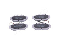 Brake Pad Set, disc brake PA-0056AF Japanparts