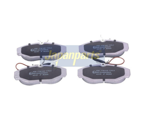 Brake Pad Set, disc brake PA-0056AF Japanparts