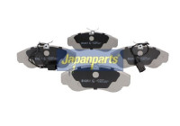 Brake Pad Set, disc brake PA-0057AF Japanparts