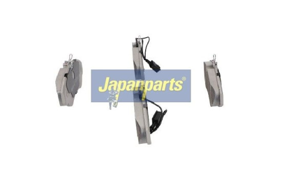 Brake Pad Set, disc brake PA-0057AF Japanparts, Image 3